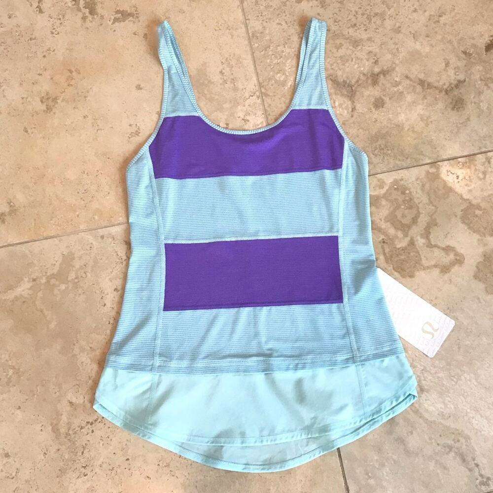 Lululemon NWT Mod Moves Singlet tank top size 4